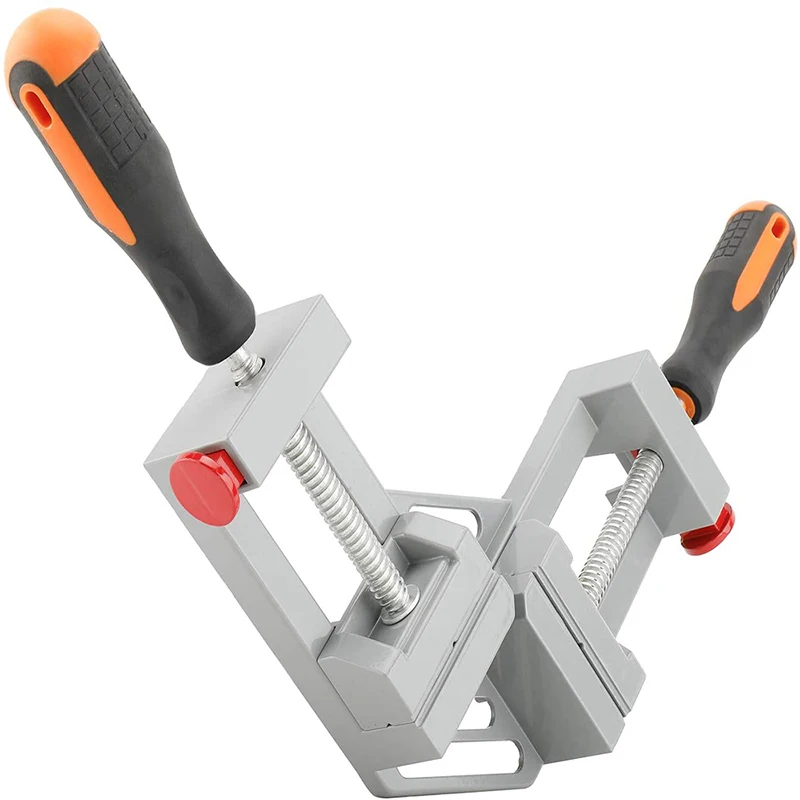 Угловой зажим с одной ручкой под прямым углом 90 градусов из алюминиевого сплава