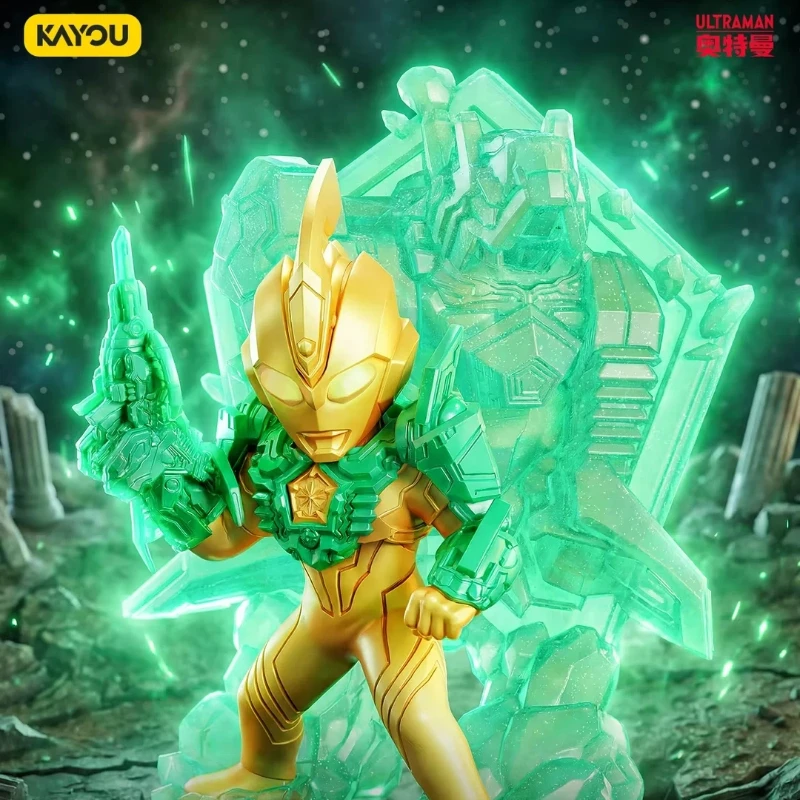 Фото Новая серия оригинальных лицензионных мини-фигурок-ластиков Kayou Ultraman: 16 героев, включая скрытую фигурку Noah XP, игрушка-сюрприз в слепой коробке, полный набор для демонстрации №1