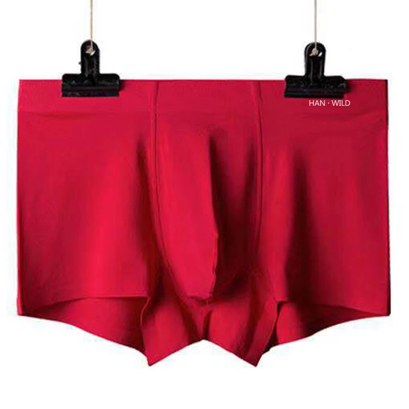 

HAN WILD Mens Modal Underpants Breathable Boxer Shorts Men Elastic Panty Male Antibacterial Underwear Man Underpant Mans Briefs
