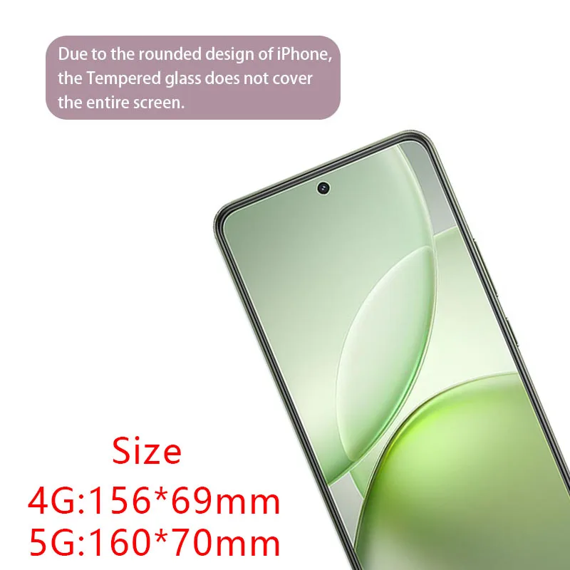 Фото Защитное стекло для Vivo iQOO Z10 Lite 4G/5G, чехол для телефона iQOO Z10, Z10 Lite, 4G/5G, задняя крышка 360° №4