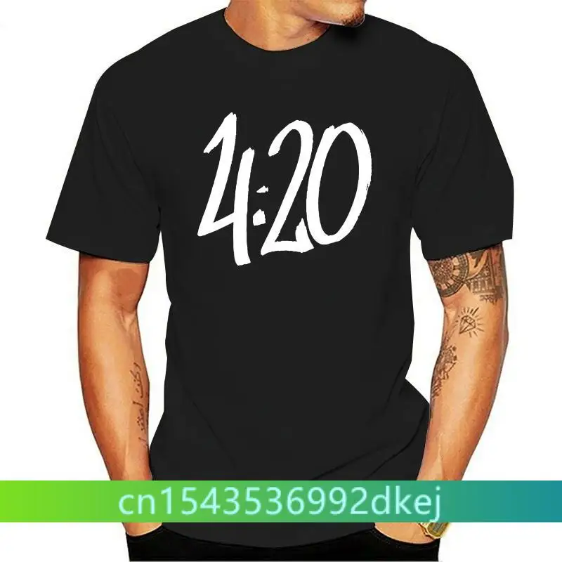 

2020 420 weed smoker rasta reggae bong smoke men clothing top t shirt black fashion trends homme summer short sleeve