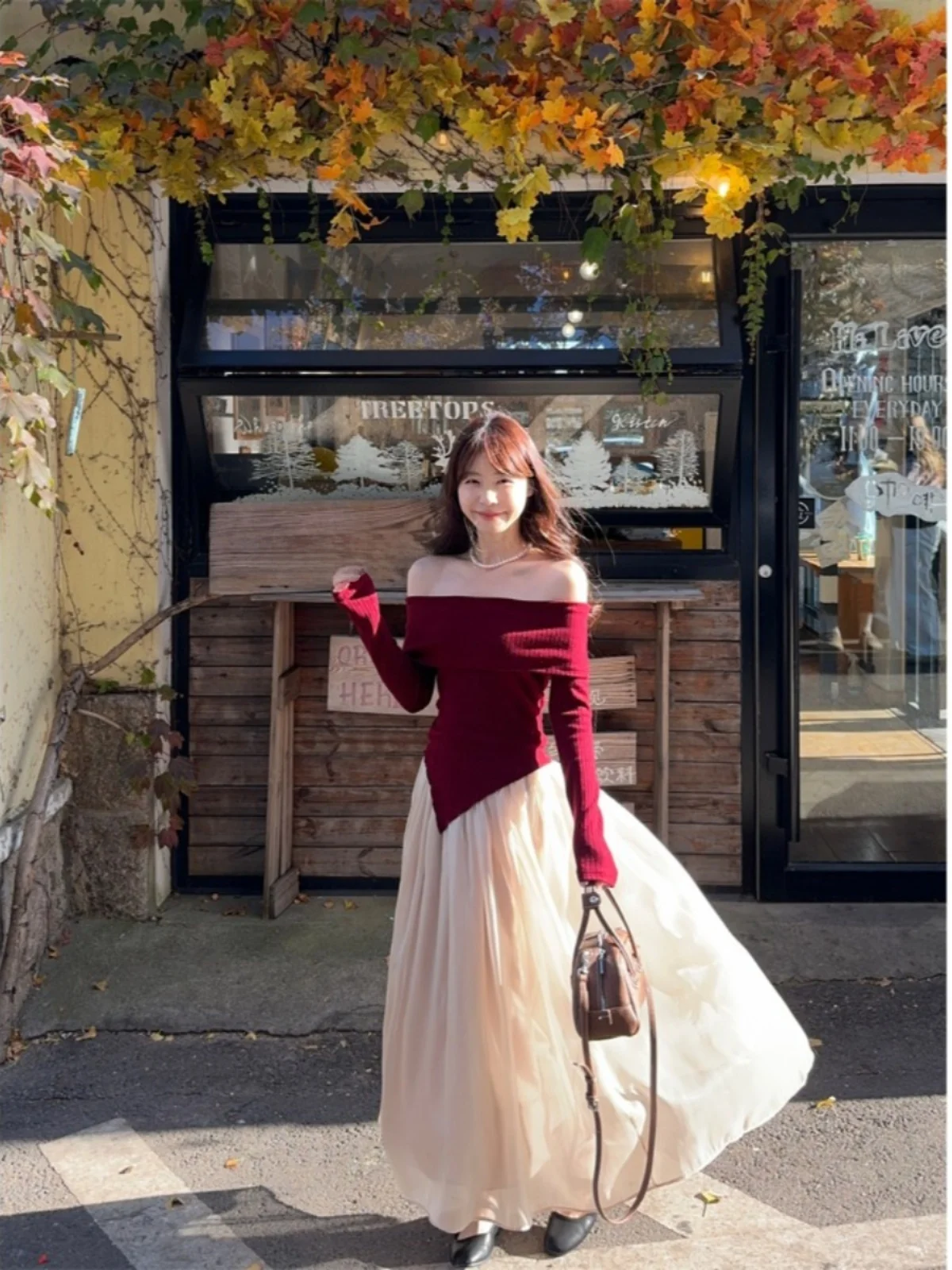 Милый французский комплект с нежным ветром женский осенний 2024 новое вязаное