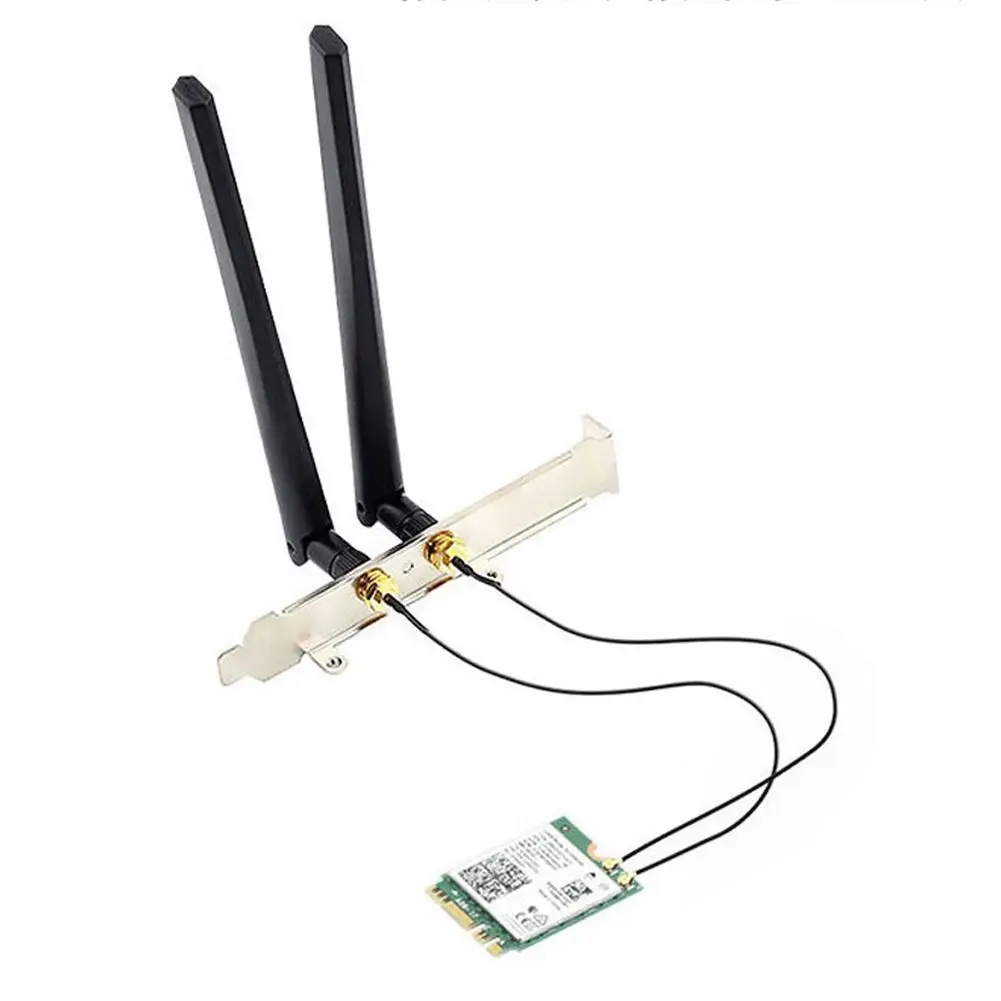 Фото Беспроводная сетевая карта BE200 WiFi 7, Bluetooth 5,4 WiFi BE200NGW NGFF M.2, адаптер 802.11AX 2,4G/5G/6 ГГц 8774 Мбит/с для ПК Win10/11 №3