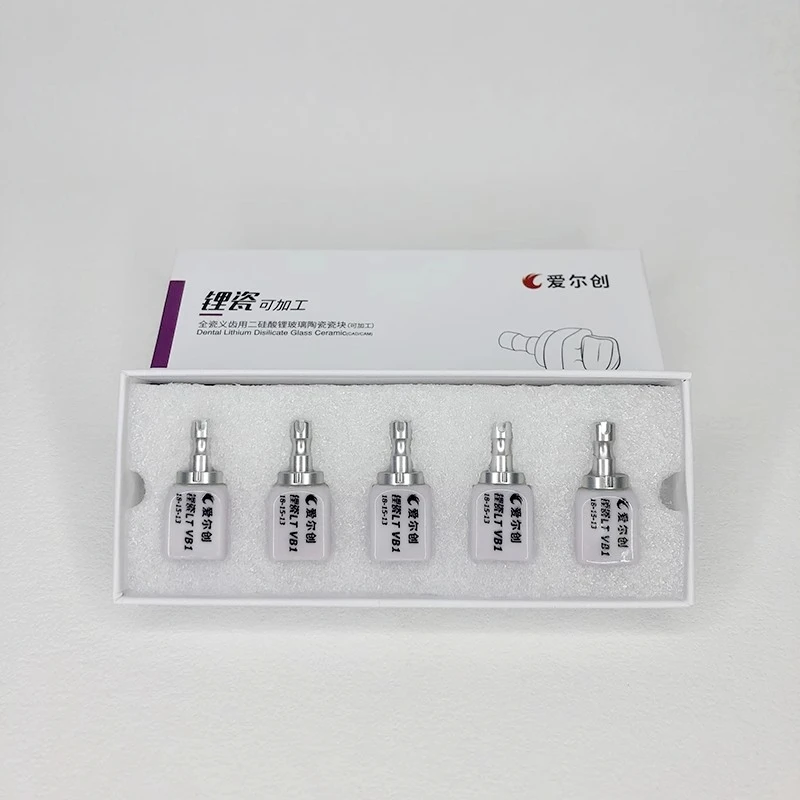 5 шт./коробка стоматологический керамический блок UPCERA C14 Li-Disilicate стеклянные