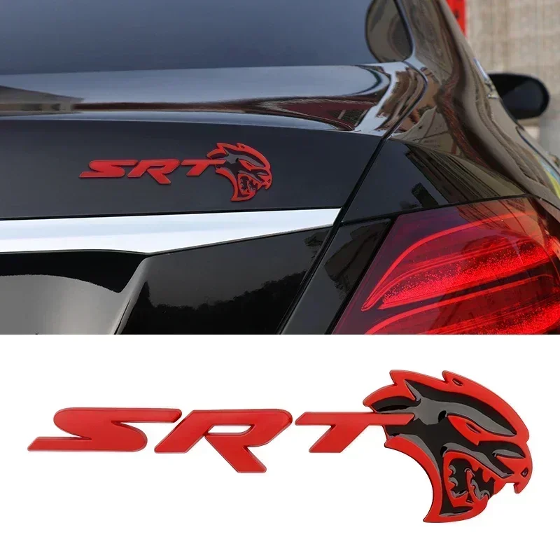 Металлическая 3D-эмблема «Голова Hellcat» для Dodge Challenger Charger SRT Hellcat, наклейка на боковое крылозаднюю дверь, автомобильные аксессуары (art.: 3920db46d7320) - 3920db46d7320