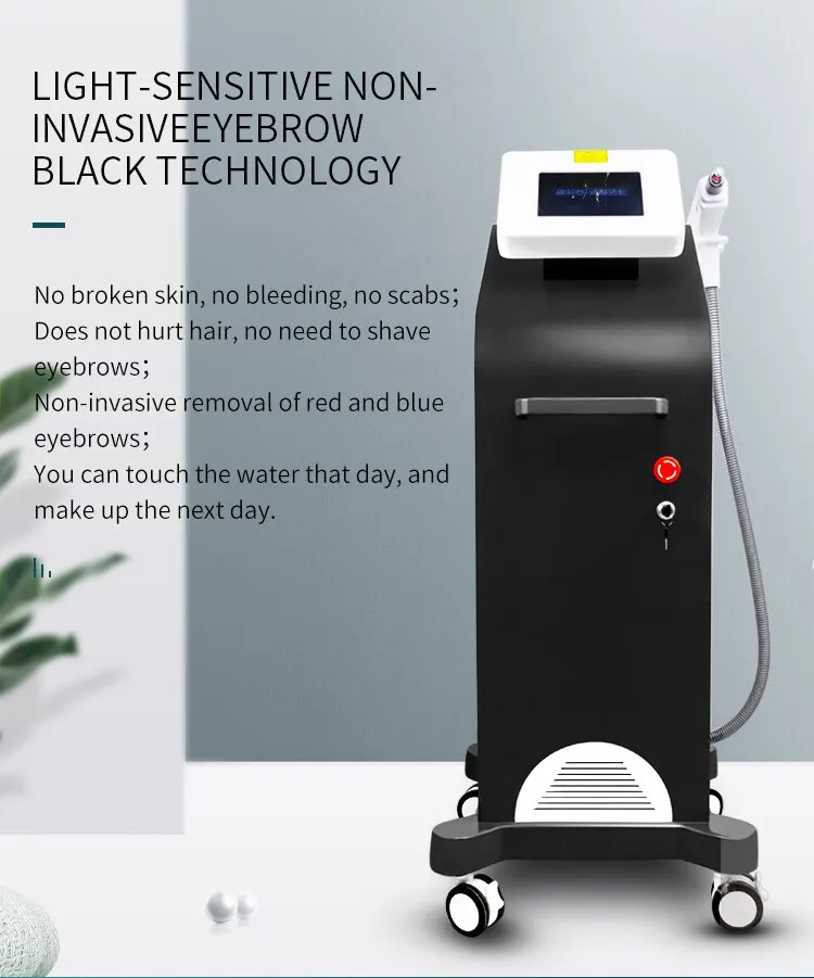 

New Picosecond La-ser 532/1064/1320nm Tattoo Removal Machine Black Doll Skin Rejuvenation Spot Removal Acne WithCE Certification