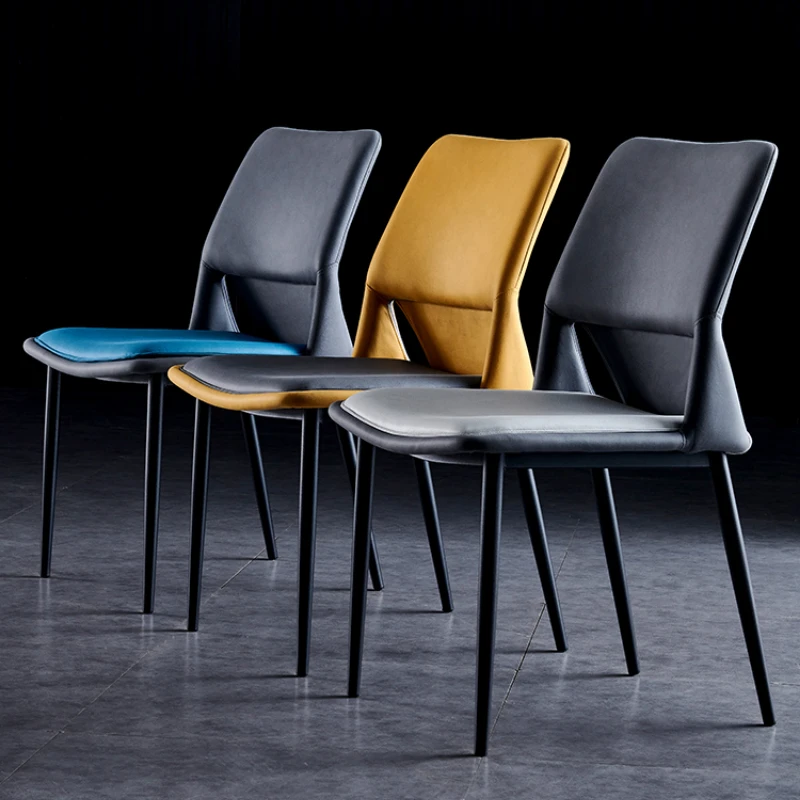 

Минимальное освещение, современный простой стол, домашняя Скандинавская спинка, стул, мебель