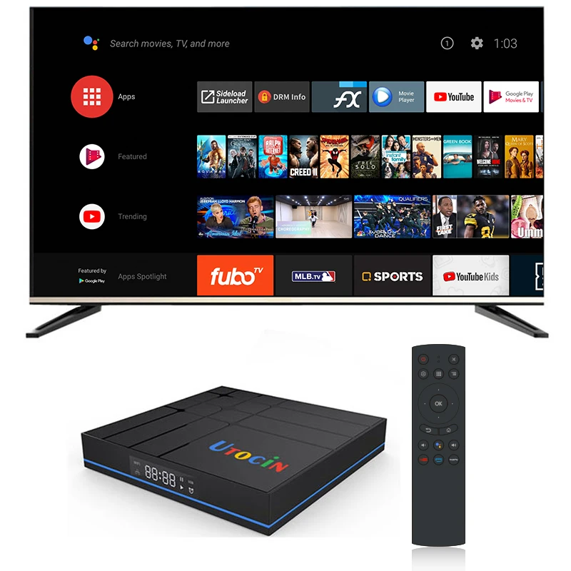 S12 Smart TV Box Amlogic S905Y4 Android 11 3D 4K 2.4G и 5G Wifi BT Voice Remote Control с клавиатурой подсветкой |