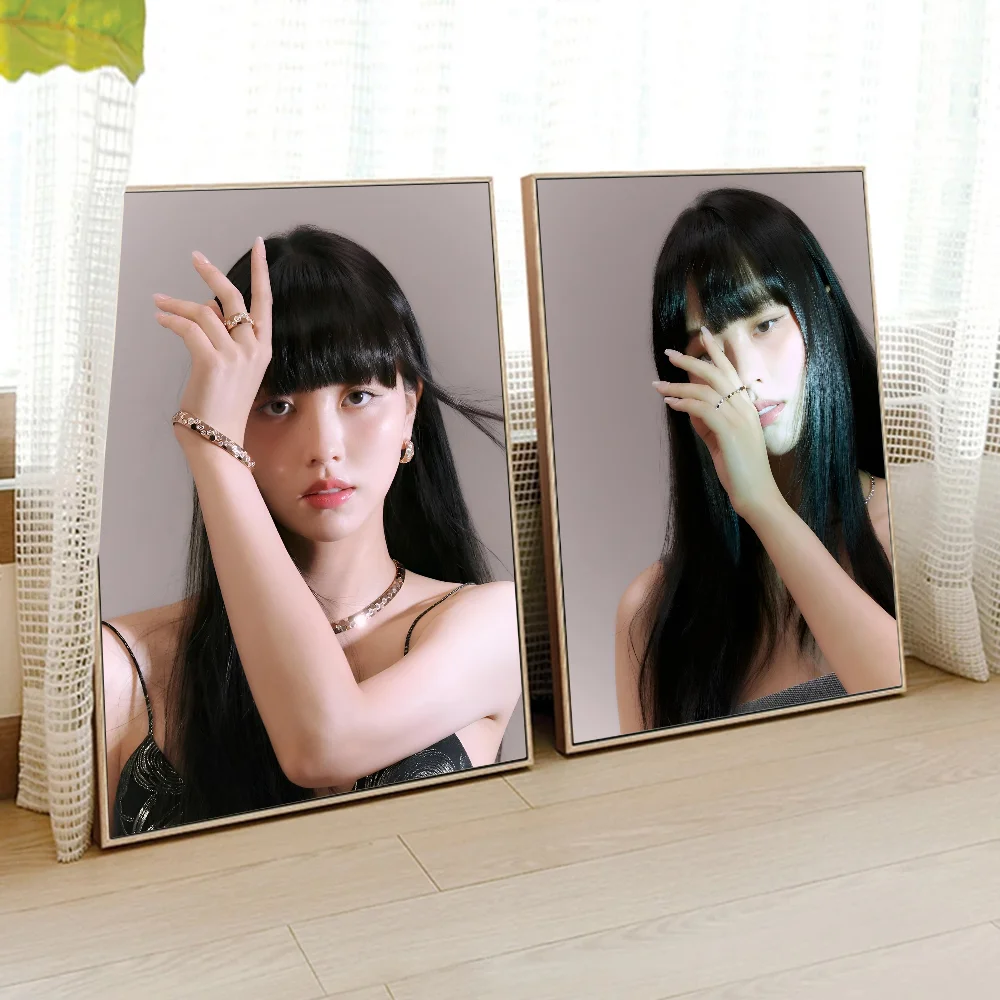 Наклейки в виде постера Ким So Hyun Корейском стиле украшение для гостиной спальни