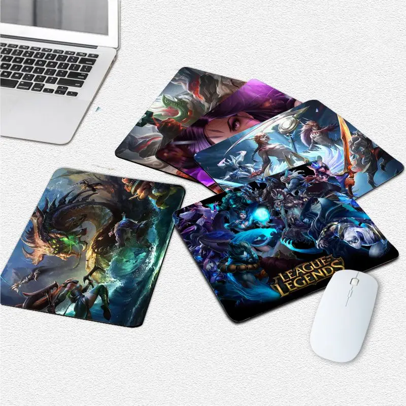 

Cartoon league of legends Mousepad Anti-Slip Keyboard Table Students Gabinete PC Gamer Desktop Mouse pad for Teen Girls Bedroom