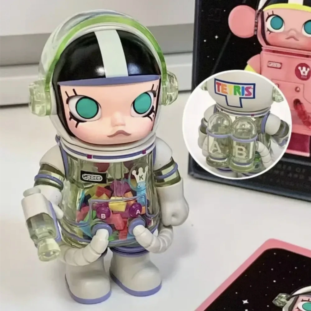 В наличии натуральная Mega Space Molly 100% серия слепая коробка третьего поколения