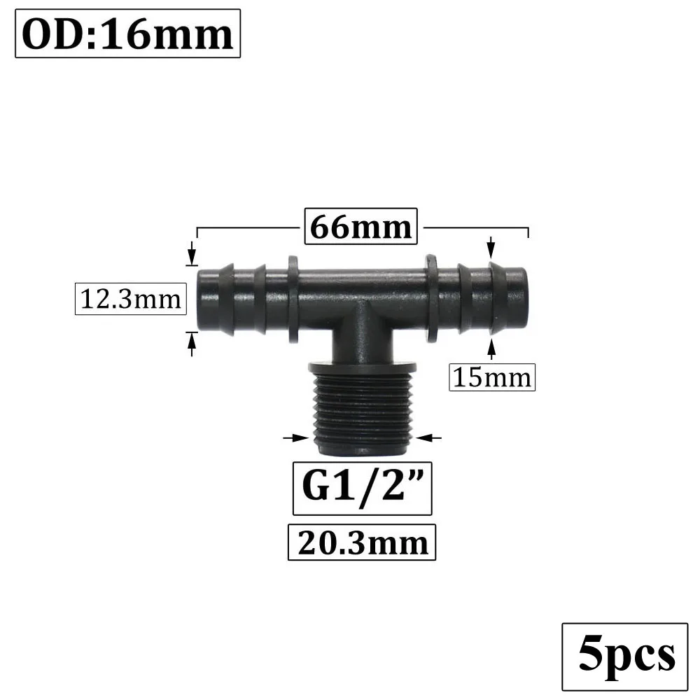 

Разветвитель шланга WZCWJNLGM черный пластик 5 шт