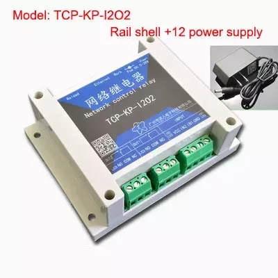 

Ethernet network relay Secondary development of remote control IO module 2-way TCPIP Ethernet network relay electronics industry