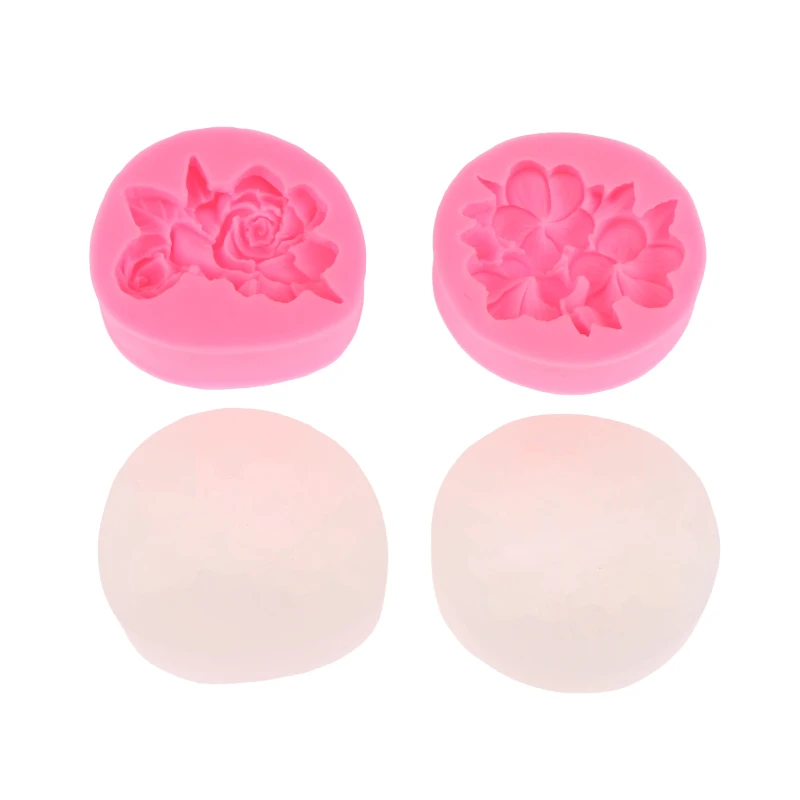 Силиконовая Форма Для Торта В Форме Цветка Инструмент Выпечки Кексов Желе