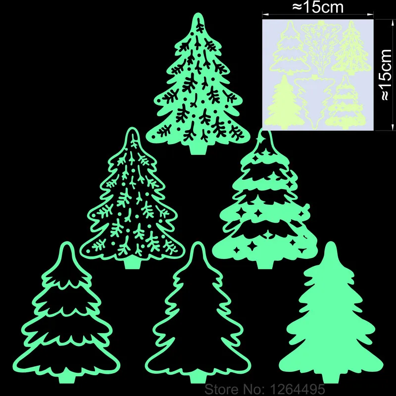 

Светящиеся наклейки NICELET 15х15 см
