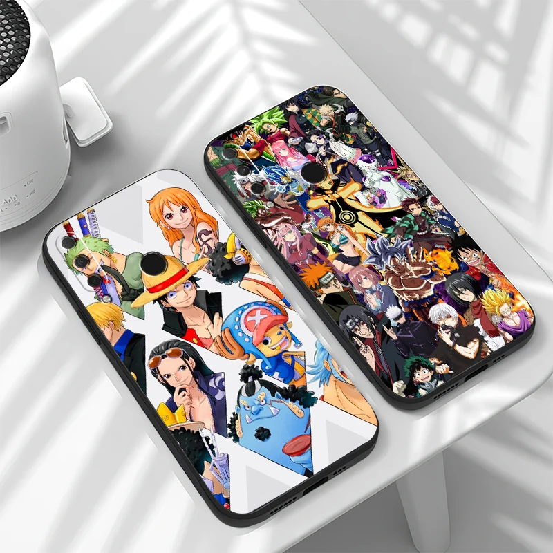 

One Piece Anime Phone Case For HUAWEI Honor 8X 9X 9 Lite 10 10X Lite 10i Silicone Cover Protective Funda Coque Soft Original