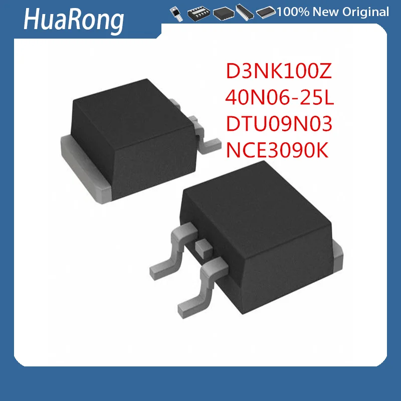 50 шт./лот NWE D3NK100Z STD3NK100Z 40N06-25L SUD40N06-25L DTU09N03 NCE3090K TO-252