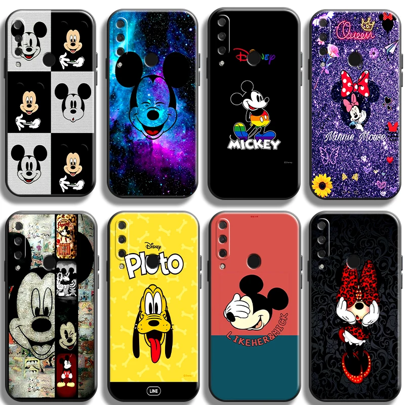 

Чехол для телефона HUAWEI P20, P30, P40 Lite Pro Plus, P20 Lite, 2019 дюйма, Оригинальный флип-чехол, жидкий Силиконовый ТПУ защитный мягкий чехол