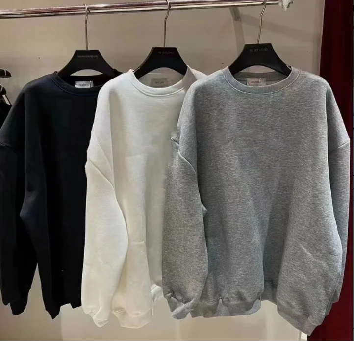 

2023 Korean Loose Casual Pullover Women's Autumn Hooded Sweatshirt Black White Sweatshirts Hoodies M-5XL Letter Print Pullovers