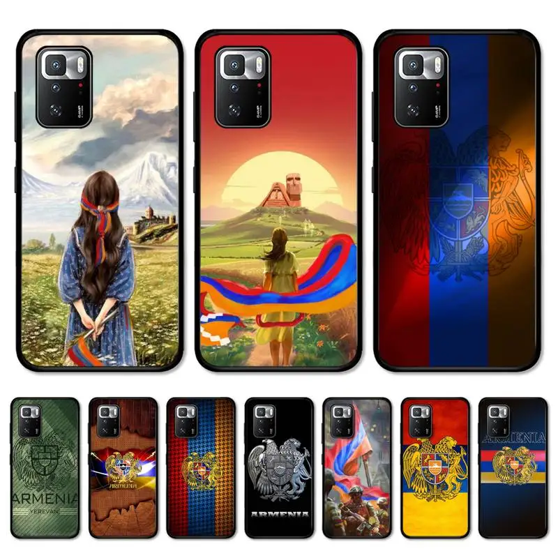 

Armenia Armenians Flag Phone Case for Redmi Note 8 7 9 4 6 pro max T X 5A 3 10 lite pro coque