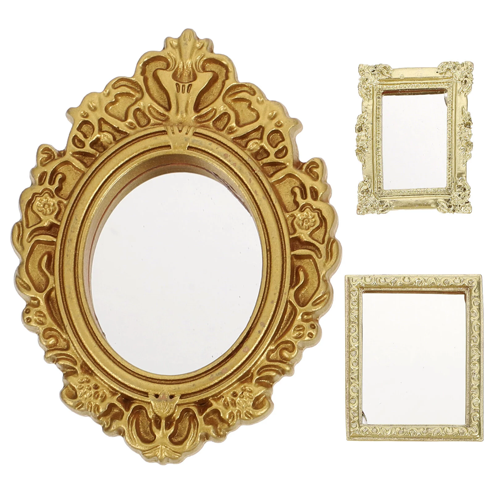 

Crafts Household Children Toy Decorative Home Goods Home Decorature Classical Mirror Wear-resistant