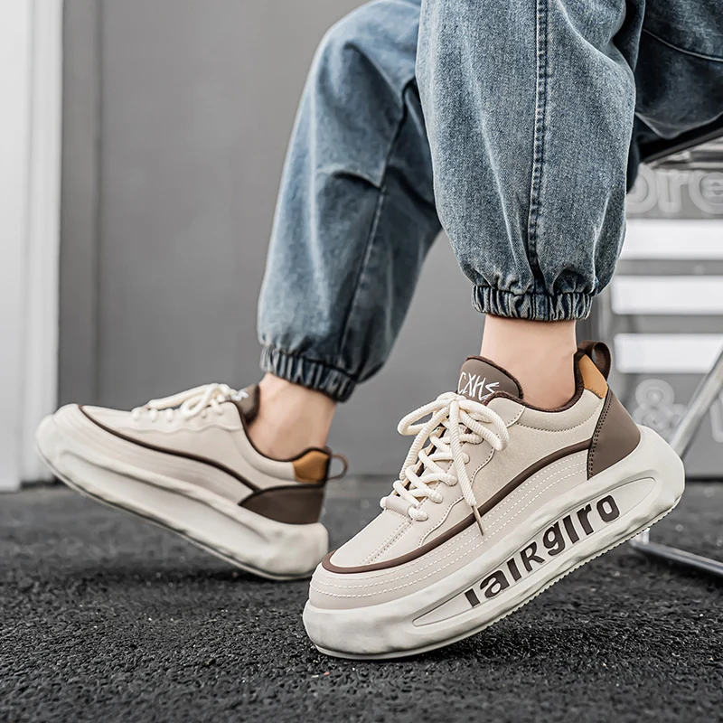 2024 Nem модная и теплая мужская обувь осенне-зимняя популярная толстая бархатная