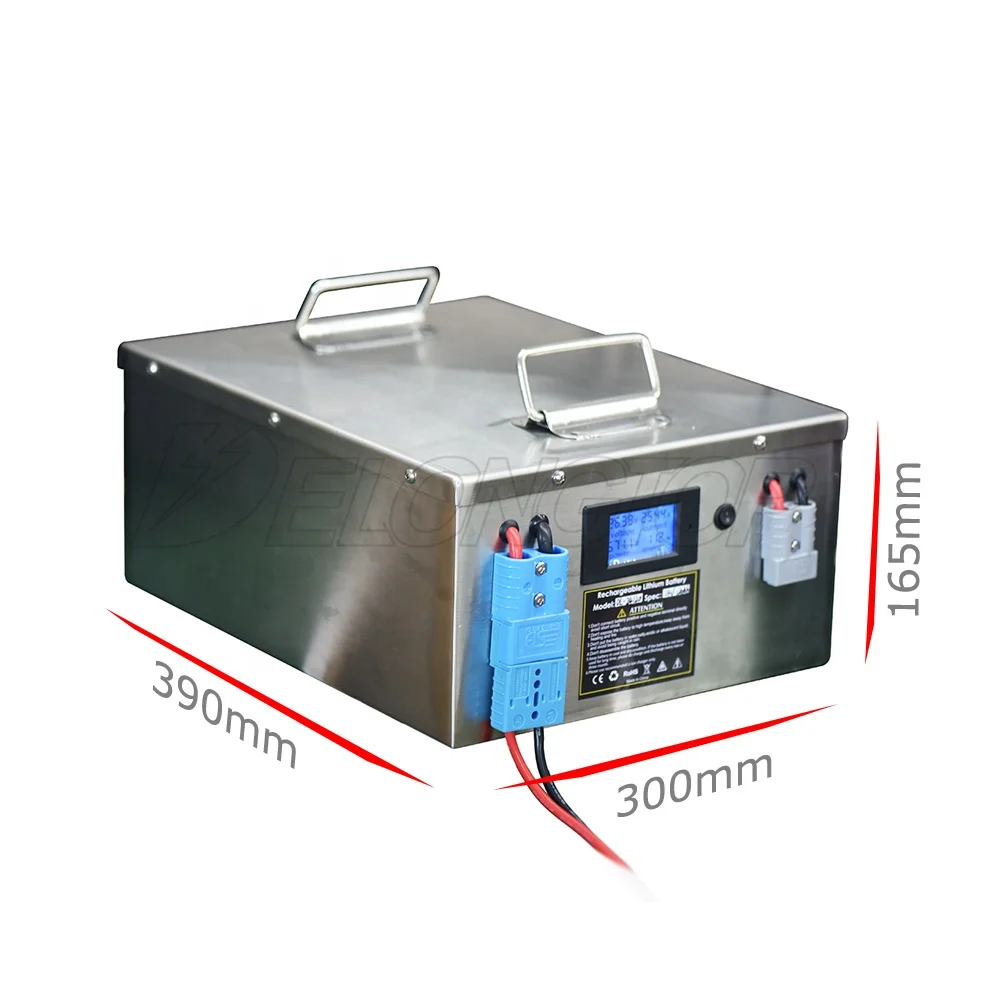 

New Energy 24V 125AH lifepo4 battery pack for telcom base