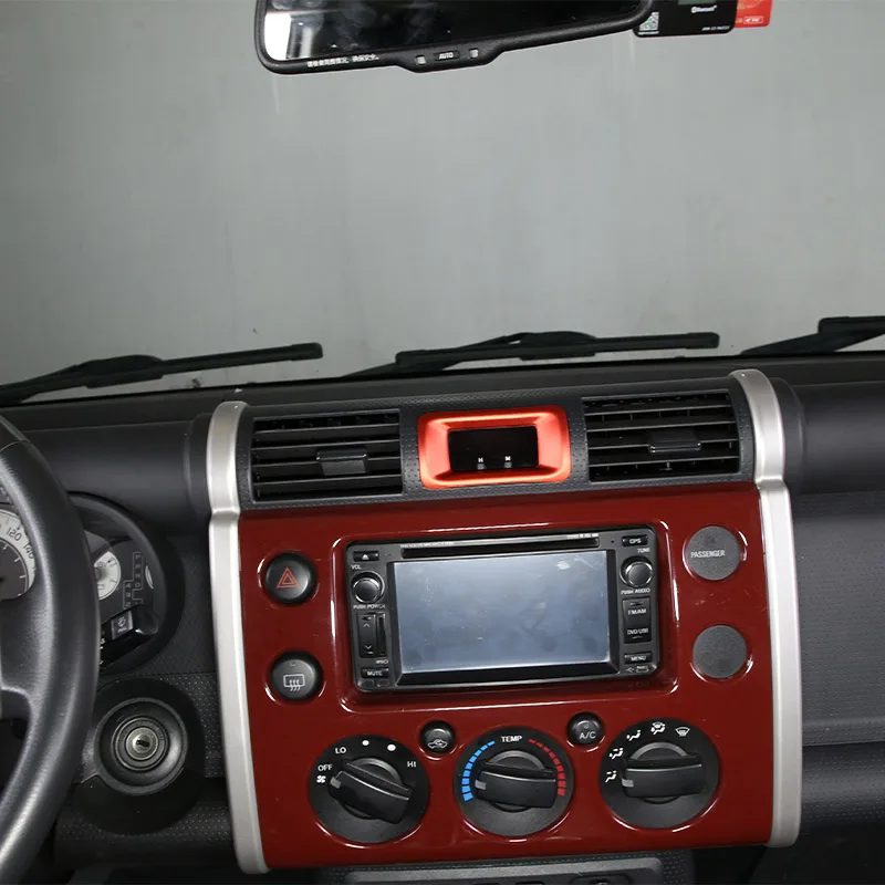Для Toyota FJ Cruiser 2007-21 алюминиевый сплав автомобиля центральное управление