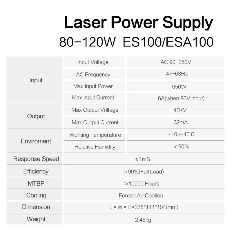 LASERPWR 2022 горячая распродажа HY-ESA100 для оборудования выравнивания лазера CO2