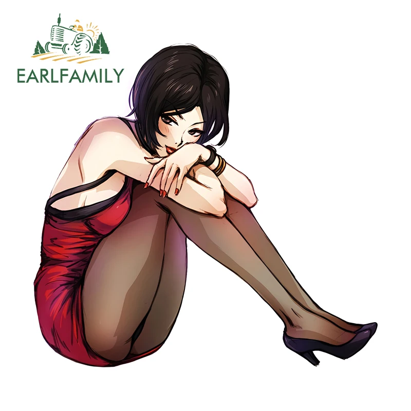 

EARLFAMILY Alluring Ada Wong автомобильная наклейка Amsuing наклейки на бампер мотоцикла солнцезащитный крем водостойкий автомобильный гаджет украшение