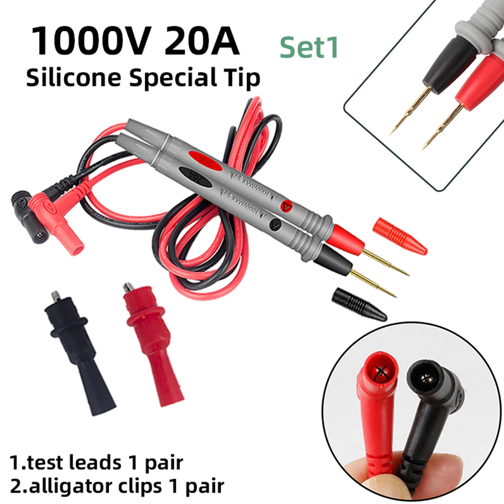 

Зонды для мультиметра YIZHAN, 1000В, 20А, 1 пара