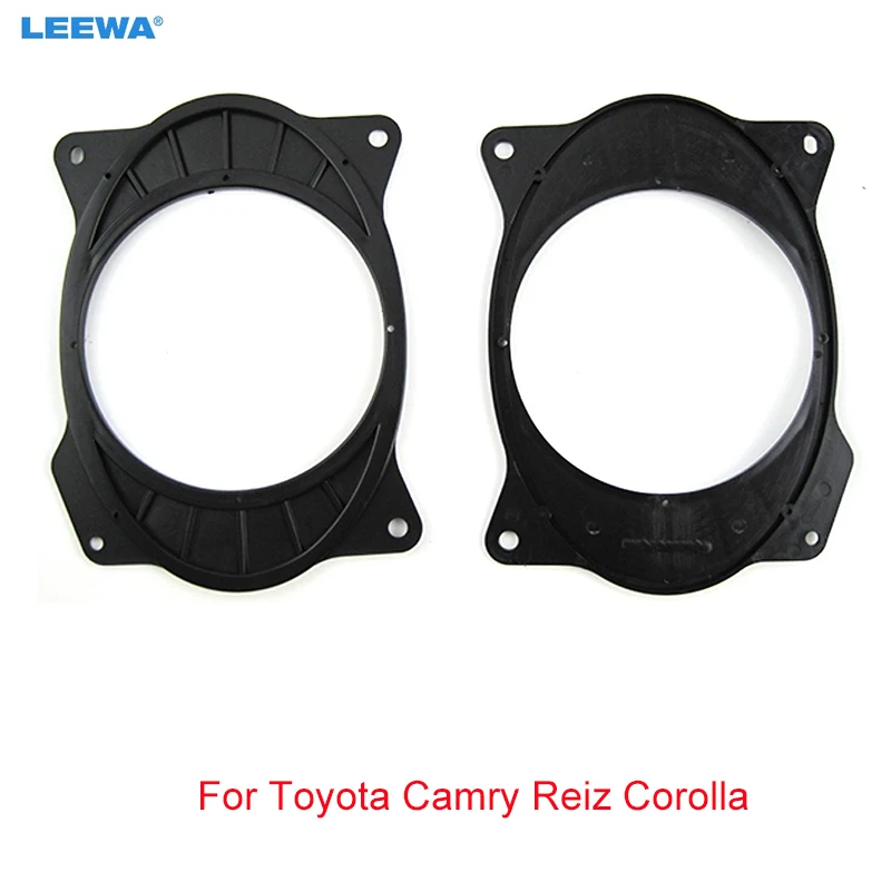 

LEEWA Car Speaker Mat for Toyota Camry Reiz Corolla 2006-2011 Lexus IS200/IS300 Solid 6*9 To 6.5" Speaker Spacer Ring Pads