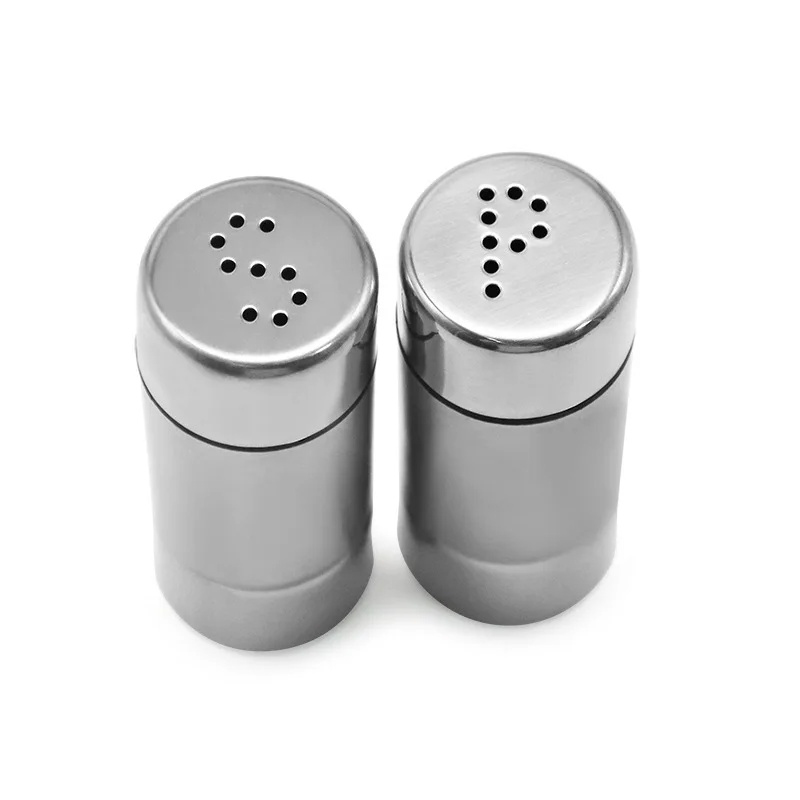 

1pc Stainless Steel Spice Jar Salt and Pepper Shakers Seasoning Organizer Set Kitchen Rack Container Bottle Canister spice