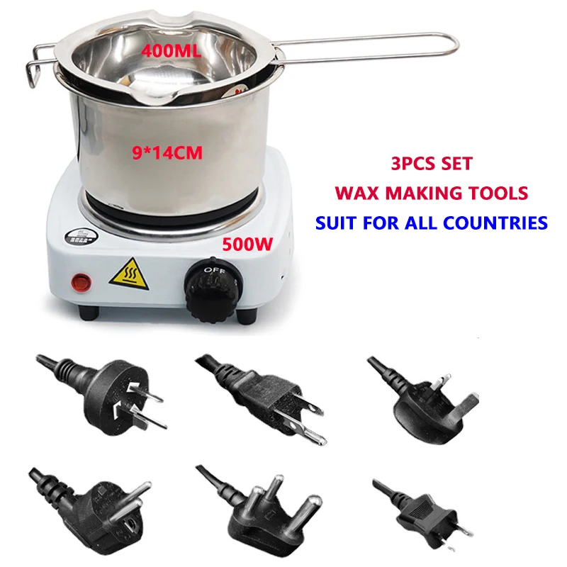 Набор свечей сделай сам инструменты для изготовления с таяльником и термометром