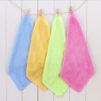 kitchen dish towel towel lazy rag bamboo fiber dish towel rag cleaning absorbent scouring pad