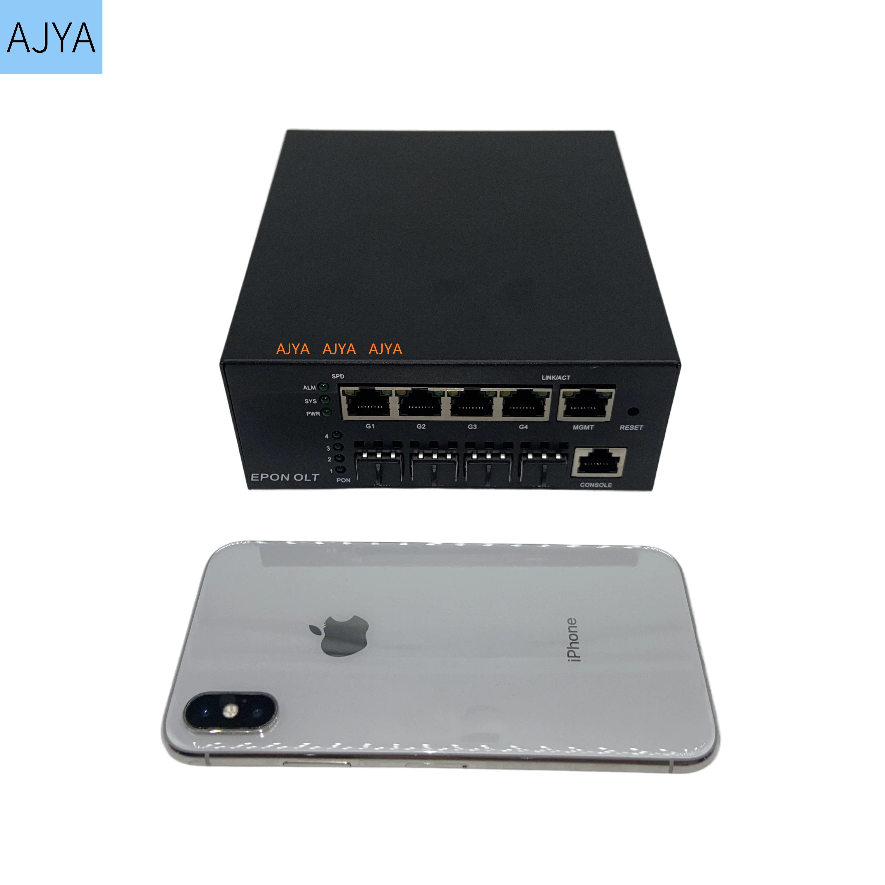 

MINI 4PON EPON OLT DC12V WEB SNMP совместимый с HUAWEI ZTE FIBER HOME EPON XPON ONU