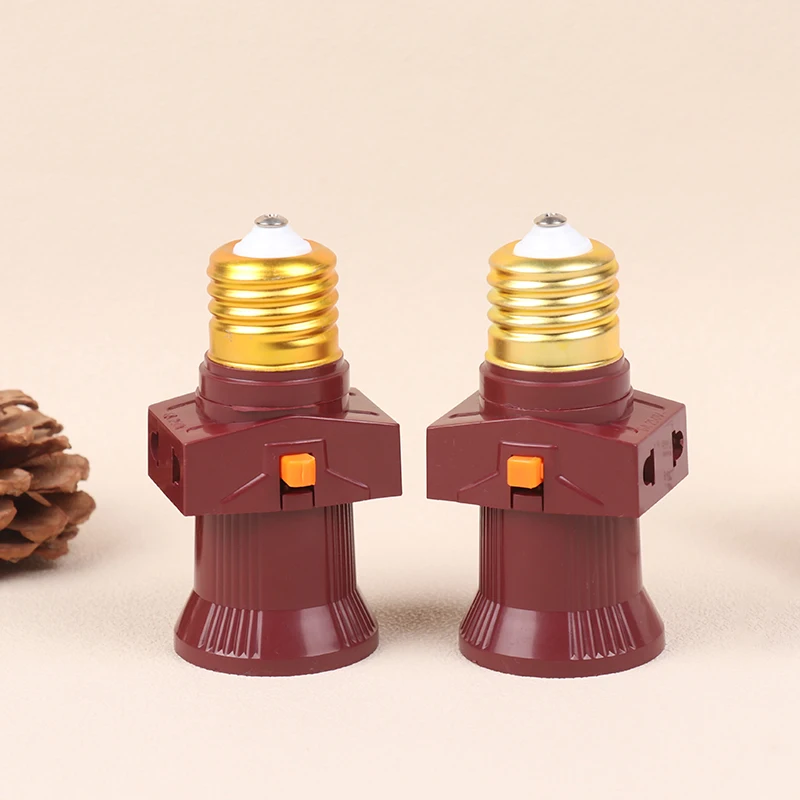 1 шт. многоцелевой патрон для лампы E27 с выключателем