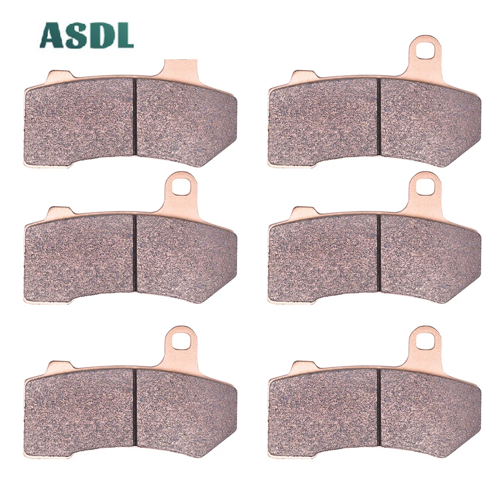 

Motorcycle Front Rear Brake Pads Kit For HARLEY DAVIDSON VRSCX 1250 V-Rod FLHR FLHRC 1584 Road King Classic FLHT 1584 2008-2010