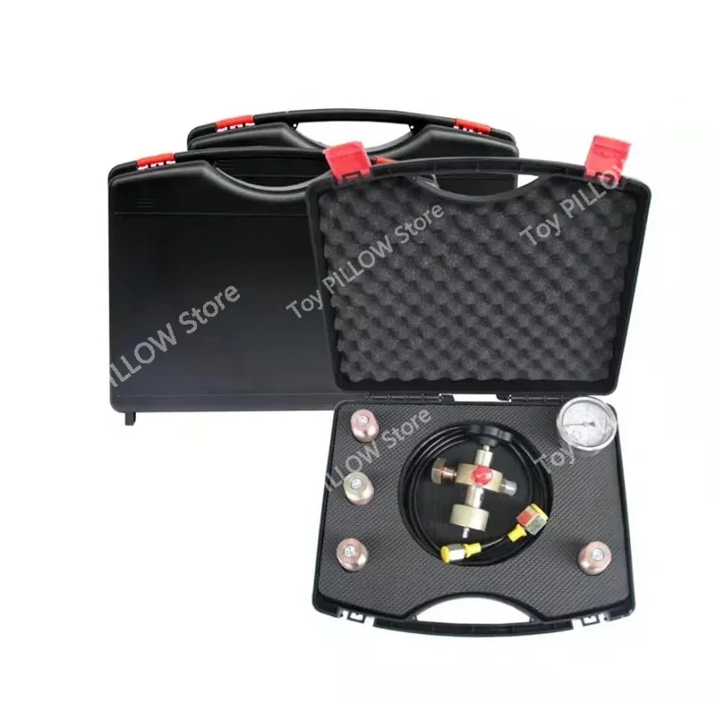 Комплект для проверки давления 0-400 бар 6000 фунтов на квадратный дюйм зарядный