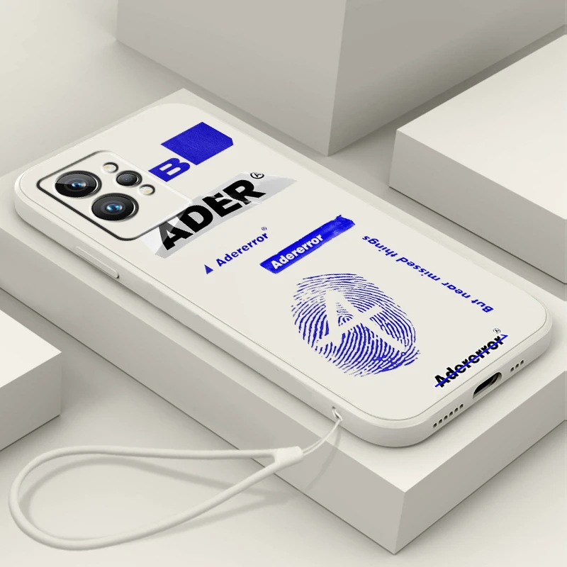 

Cool Fashion Ticket Poster Liquid Rope Phone Case For OPPO Realme Q3S Q5i 50A 50i C21Y C11 GT Neo3 Neo2 9 9i 8 8i 7 Pro Plus