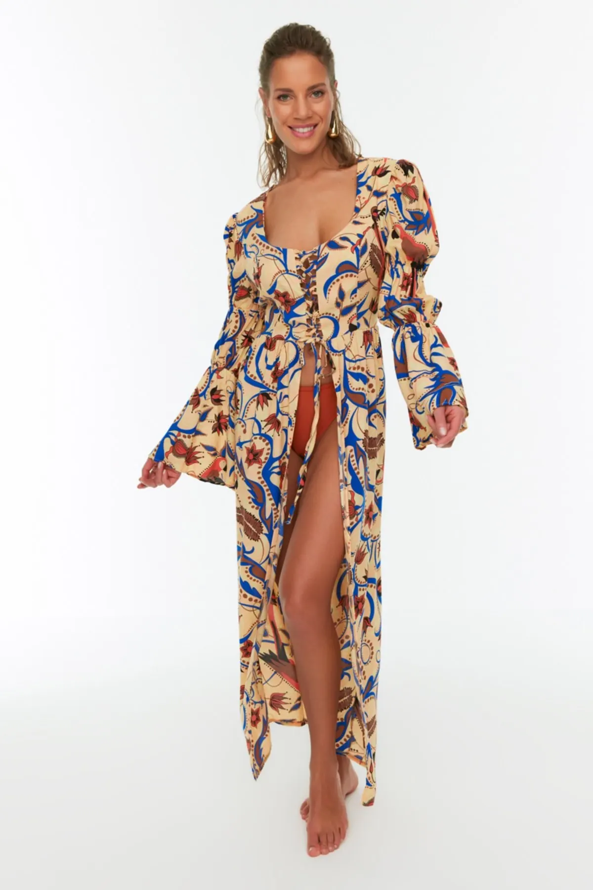 

Women's Dress Floral pattern Tie Long Elegant Fashion Casual Casual Casual Casual Casual Casual Casual Boho Dress Dress