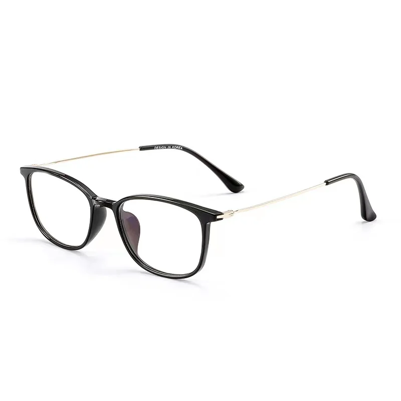 

51mm New ultra light TR alloy full frame square glasses frame for men and women anti blue prescription glasses frame 1006