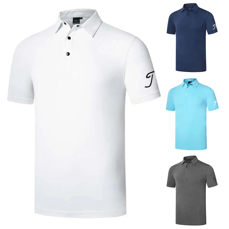 

Summer Golf Sportswear Men's T-Shirt Quick-Drying, Moisture-Wicking, And Comfortable All-Match Golf Wear