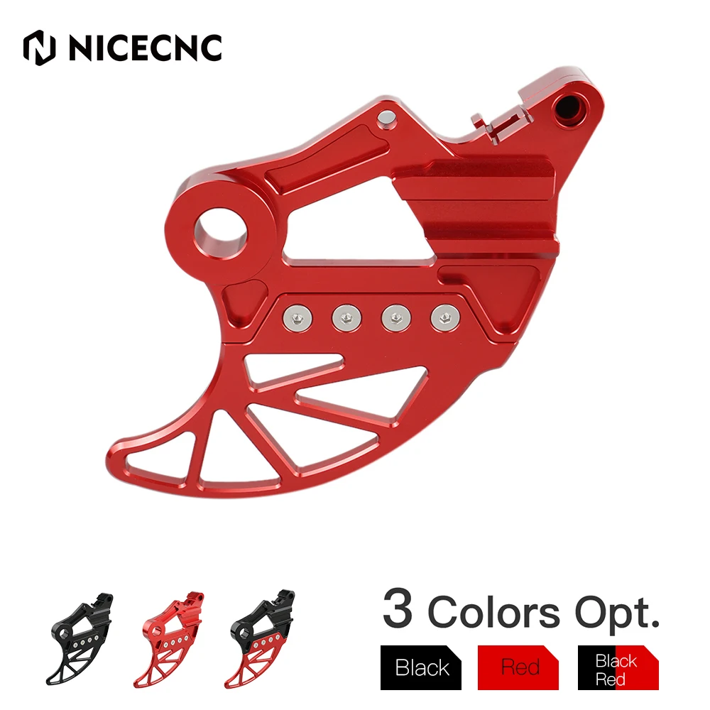 NICECNC Rear Brake Disc Guard Cover Protector For Beta RR RRS RR-S RS 2T 4T 125 200 250 300 350 390 430 450 480 500 520 Xtrainer