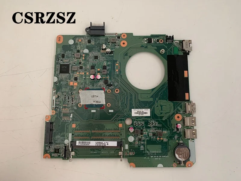 Материнская плата CSRZSZ для оригинального ноутбука HP Pavilion 15-F 828166-001 828166-601 DA0U8AMB6A0 с