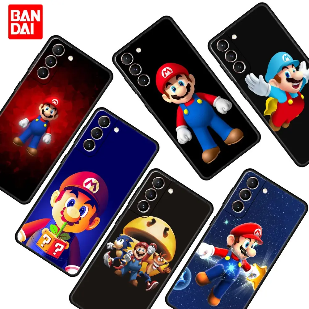 

Super Mario Phone Case for Samsung Galaxy S22 S21 S20 S10 Plus Ultra 5G S22Plus S22Ultra Trend Matte Casing