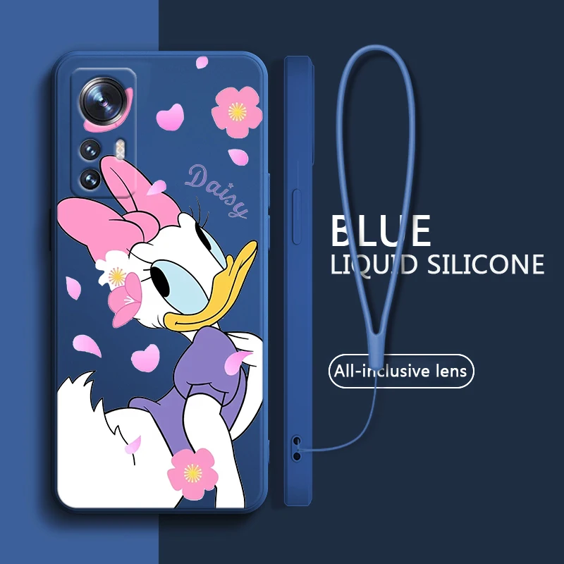 

Cute Minnie Mickey Mouse Art Phone Case For Xiaomi Mi 12T 12S 12 11T 11 10T 10S 10 9 SE CC9E Ultra Lite Pro Liquid Rope Cover