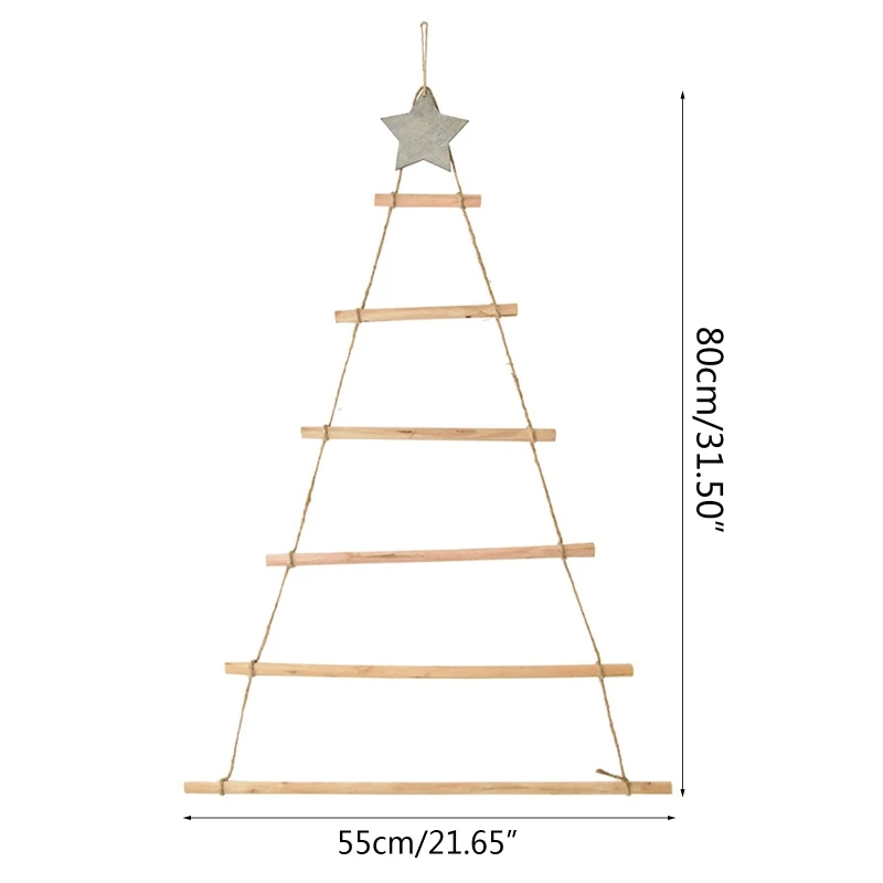 Деревянная новогодняя елка
