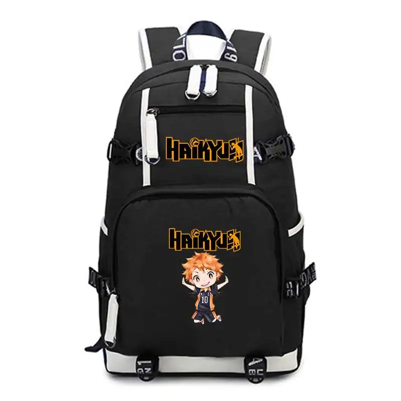 

Anime Haikyuu Harajuku Backpack Mochila Feminina Women Men Travel Bag Canvas School Bags Rucksack Bookbag Backpacks for Teenage