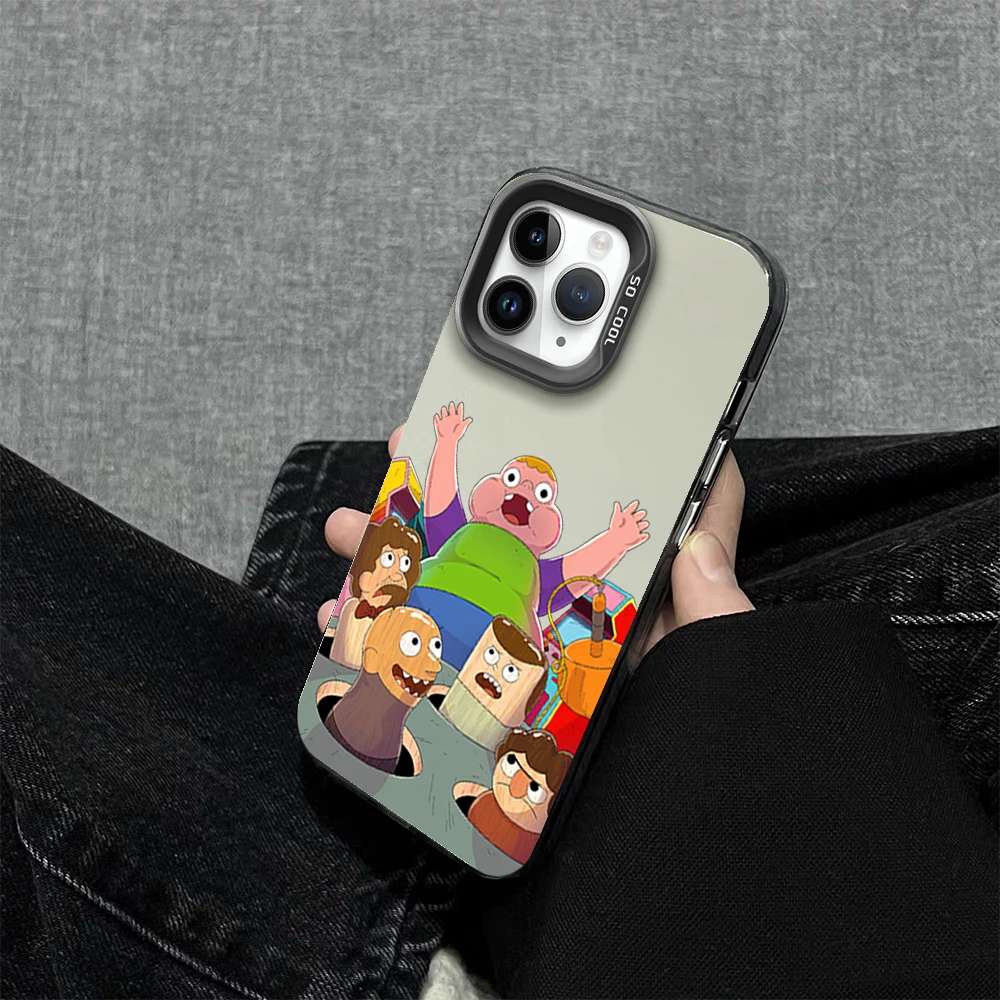 Чехол для телефона MINISO с рисунком C-Cla-ren-ceS серебряный чехол ТВ подходит iPhone 12 11 13 14